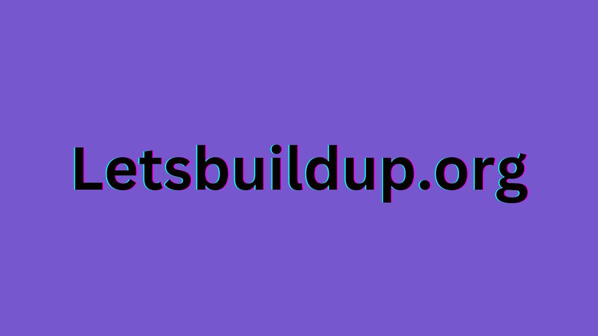 Letsbuildup.org